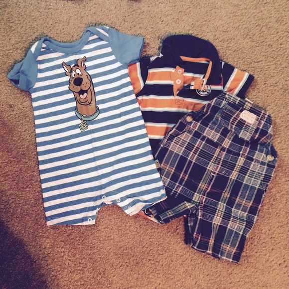 Infant boys romper bundle
