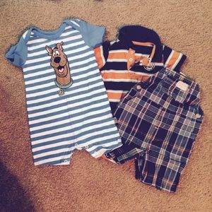 Infant boys romper bundle