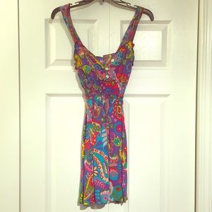 Gorgeous Colorful Paisley Hippie Sun Dress