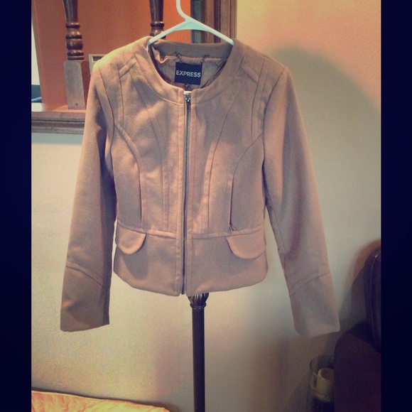Dressy yet edgy Express jacket, new with tags!