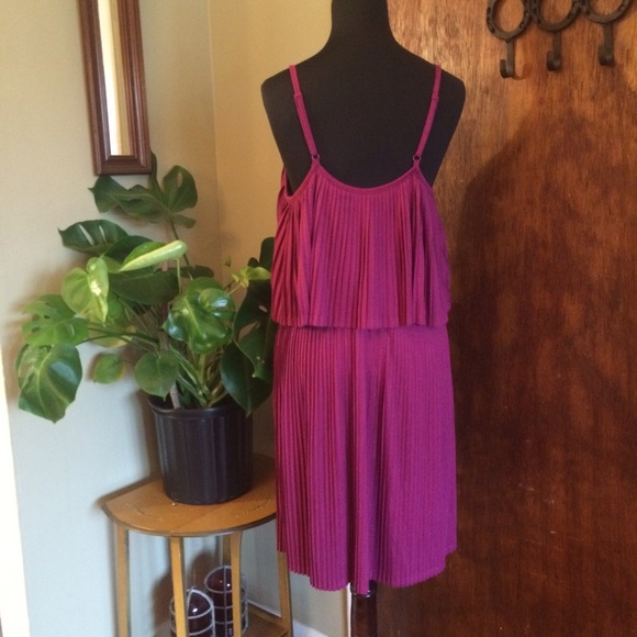 Tiered Pleated Dress - Picture 2 of 3