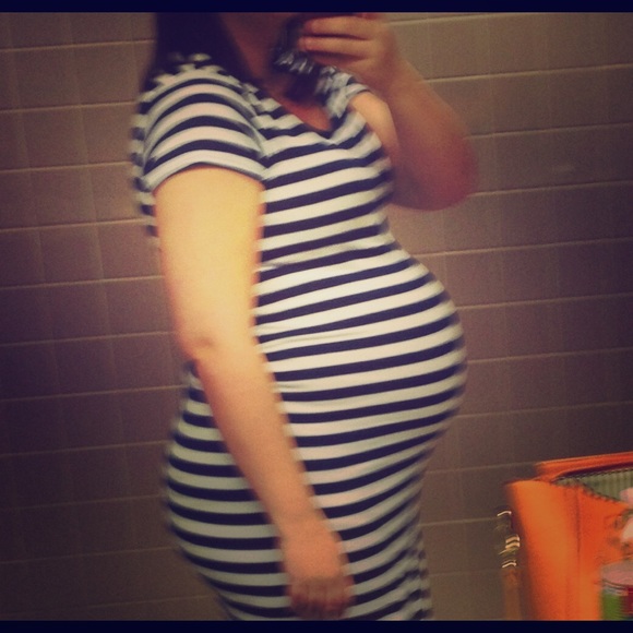 Target maternity tee shirt dress.