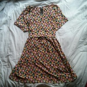 Vintage Multi Floral Dress