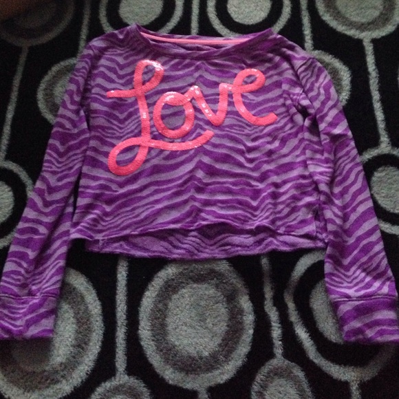 Pink and purple sweater