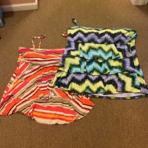 2 lane bryant swim tops