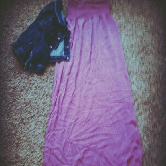 Pink Maxi Dress