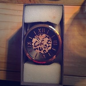 Steady watch pink cheetah