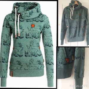 Naketano Sweaters Naketano Hoodie Sweater Bambi Dear Price Is Firm Poshmark