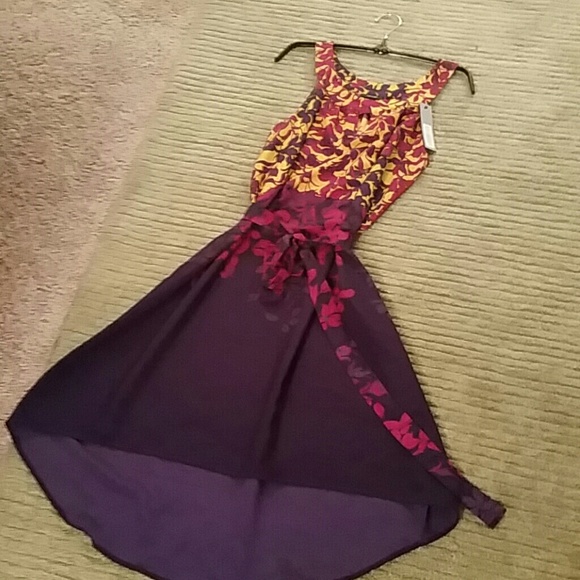 Apt 9 Hi low hem key hole dress