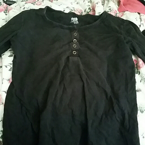 Simple black long sleeve