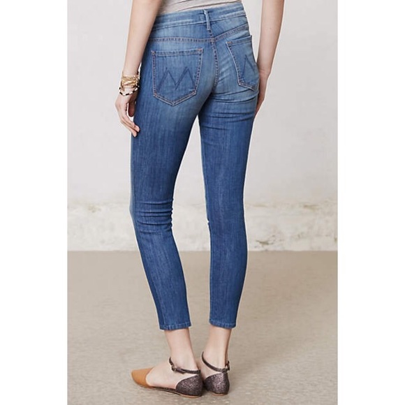 Mother The Looker Ankle Jeans (Tea for Two) - Picture 2 of 4