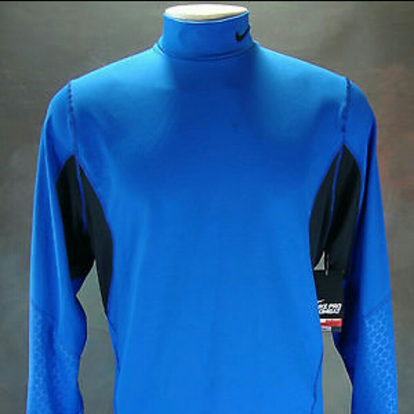 Nike Mens Pro Combat thermal mock neck