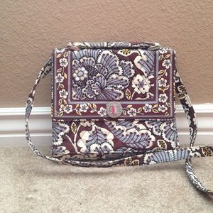 Vera Bradley turn-lock frame bag