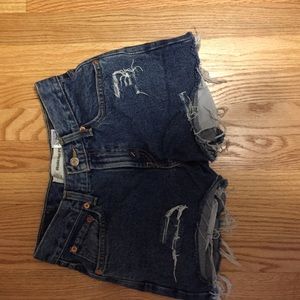 Levi high waist shorts