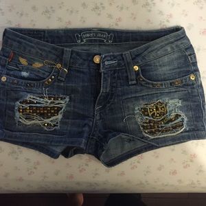 Robin jean shorts