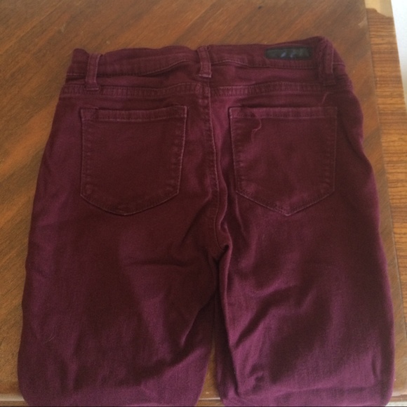 Tillys Maroon Jeggings