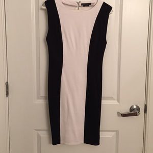Alice + Olivia color blocked dress