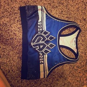 Cheer athletics sports bra- youth XL fits AS&AM