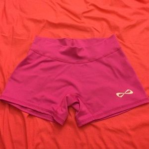 Infinity spandex cheer or sports shorts