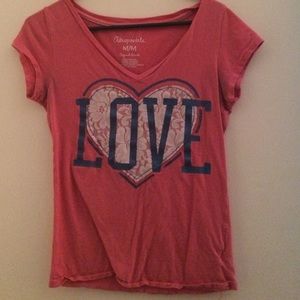 Aeropostale "love" shirt