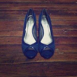 Blue heels