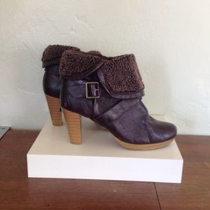 Zara shearling bootie