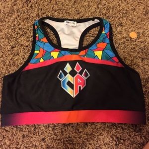 Cheer athletics sports bra - YXL