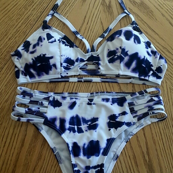 Tie dye bikini