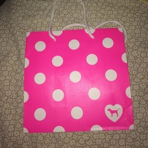 Vs pink shopping bag