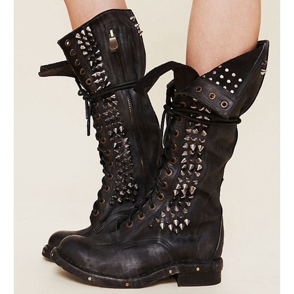 🆕 Free People / Jeffrey Campbell Studded Boots