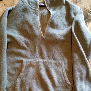 Gray Fleece Hoodie