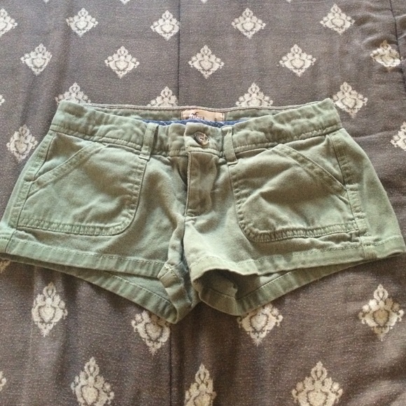 Olive shorts