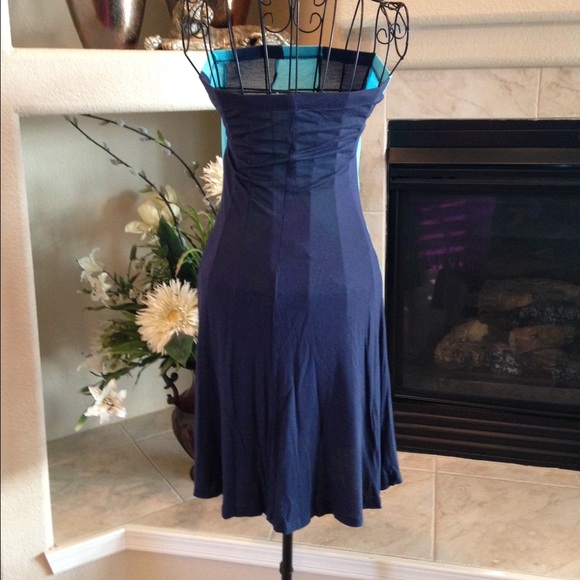 🎉Host Pick🎉Colorblock in blues dress - Picture 3 of 4