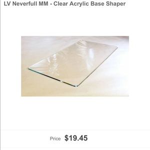 LV neverfull mm base shape