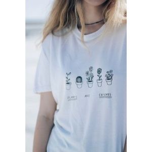 PLANTS ARE FRIENDS T SHIRT