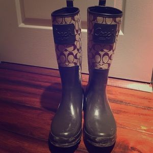 Coach Rainboots
