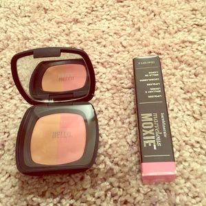 Brand new bareminerals blushbronzer duo & lipgloss