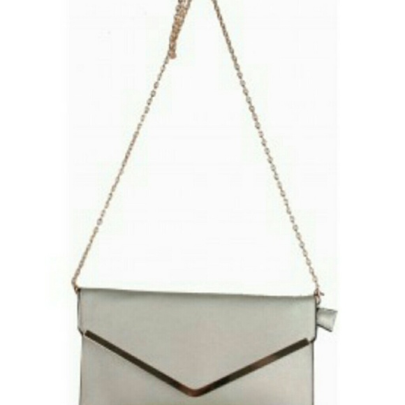 Authentic white / Silver clutch - Picture 1 of 1