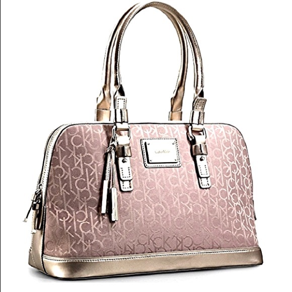 SOLD Calvin Klein Lim. Edition Champagne Satchel