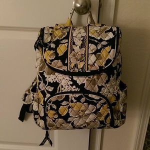 NEW Double Zip Vera Bradley Backpack