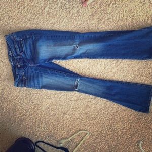 Slim boot cut American eagle jeans