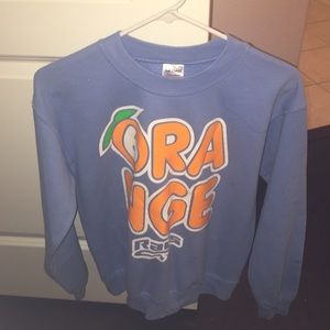 stingrays orange sweatshirt