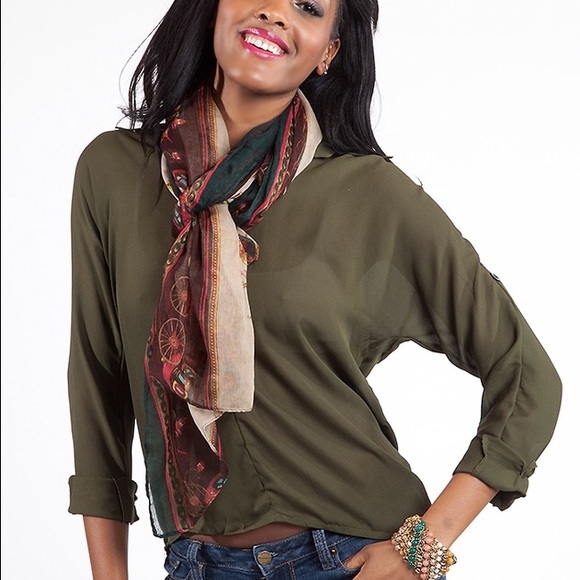 JUST SWING IT BLOUSE - Picture 1 of 4