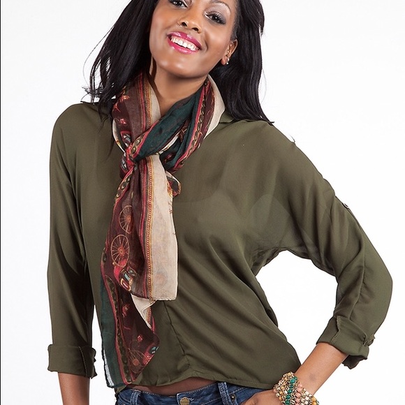 JUST SWING IT BLOUSE - Picture 1 of 4