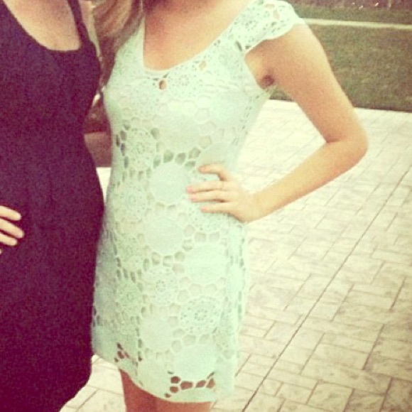 Crochet dress. Worn twice