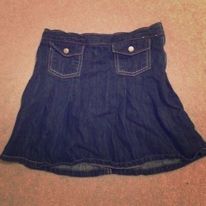 Denim Jean Skort