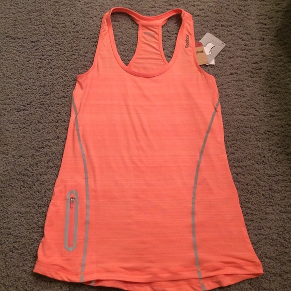 Reebok orange running top