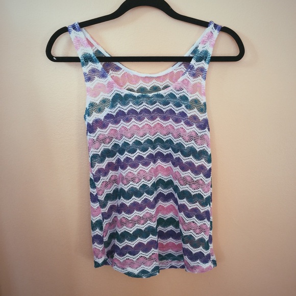 60's Style Crochet Top