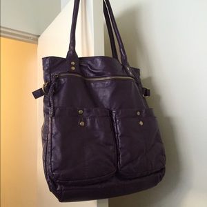 Purple purse