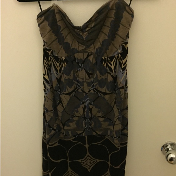 Free People strapless dress